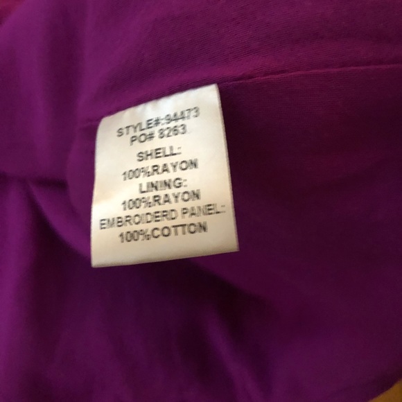 Skies are Blue Magenta Dress XXL - Picture 6 of 7